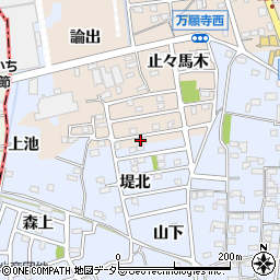 愛知県犬山市橋爪論出1周辺の地図