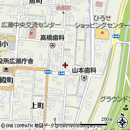 島根県安来市広瀬町広瀬本町919周辺の地図