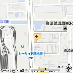 神奈川スバル金沢店周辺の地図