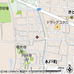 中村獣医科病院周辺の地図