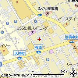 島根県出雲市渡橋町737周辺の地図