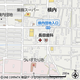 神奈川県平塚市横内4074周辺の地図