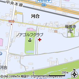 岐阜県土岐市泉町河合周辺の地図