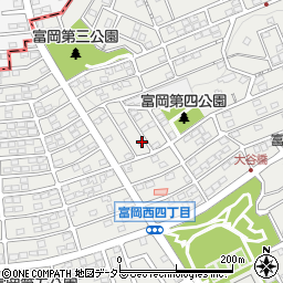 神奈川県横浜市金沢区富岡西4丁目14-24周辺の地図