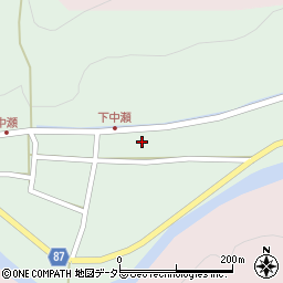 兵庫県養父市中瀬983-1周辺の地図
