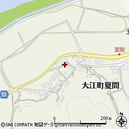 京都府福知山市大江町夏間269周辺の地図