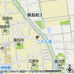 長松上町公民館周辺の地図
