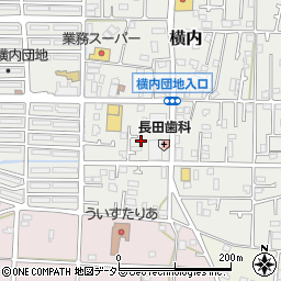 神奈川県平塚市横内4073周辺の地図