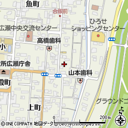 島根県安来市広瀬町広瀬本町917周辺の地図