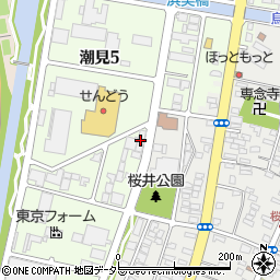 金子海苔店周辺の地図