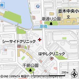 金沢シーサイドタウン並木二丁目団地２－６号棟周辺の地図