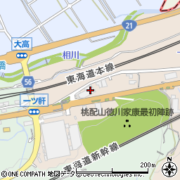 三菱サテライトショップ関ケ原周辺の地図