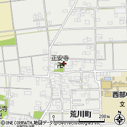 岐阜県大垣市荒川町194周辺の地図