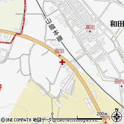 一心和田山店周辺の地図