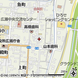 島根県安来市広瀬町広瀬本町910周辺の地図