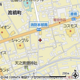 島根県出雲市渡橋町523周辺の地図