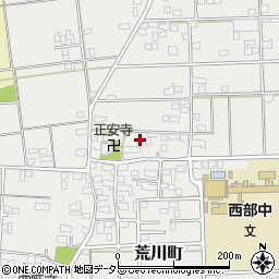岐阜県大垣市荒川町191周辺の地図