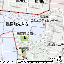 岐阜県大垣市墨俣町先入方1543周辺の地図