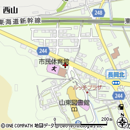山東公民館周辺の地図