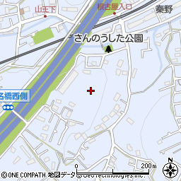 神奈川県秦野市南矢名周辺の地図