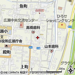 島根県安来市広瀬町広瀬本町906周辺の地図