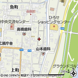 島根県安来市広瀬町広瀬本町1173周辺の地図