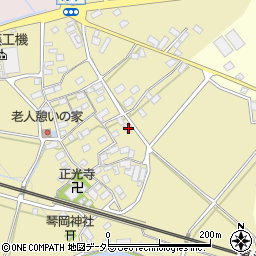 滋賀県米原市村木1153周辺の地図