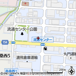 岐阜信用金庫流通センター支店周辺の地図