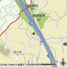 神奈川県横浜市磯子区峰町545周辺の地図