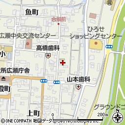 島根県安来市広瀬町広瀬本町897周辺の地図