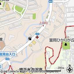 神奈川県横浜市磯子区上中里町889周辺の地図