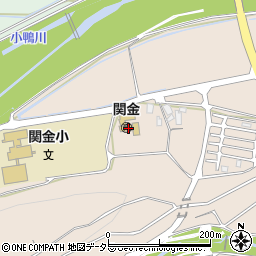 倉吉市立　関金保育園周辺の地図