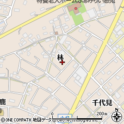 愛知県江南市小杁町林293周辺の地図