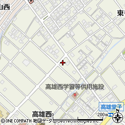 愛知県丹羽郡扶桑町高雄堂子254周辺の地図