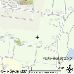 千葉県長生郡睦沢町河須ケ谷周辺の地図