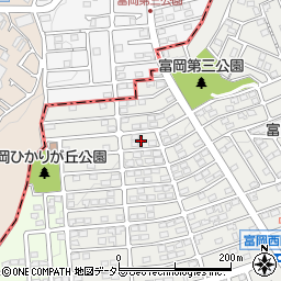 神奈川県横浜市金沢区富岡西4丁目58周辺の地図