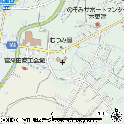 木更津市消防署富来田分署周辺の地図