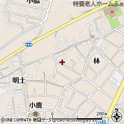 愛知県江南市小杁町林331周辺の地図