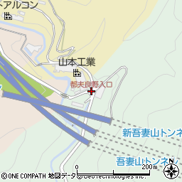都夫良野入口周辺の地図