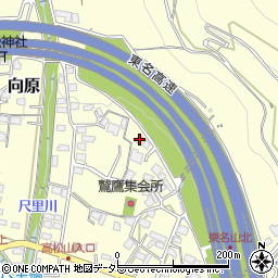 神奈川県足柄上郡山北町向原1468周辺の地図