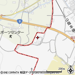 兵庫県朝来市和田山町高田666周辺の地図