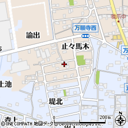 愛知県犬山市橋爪論出13周辺の地図