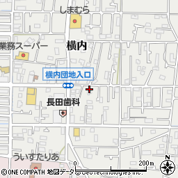 神奈川県平塚市横内4103周辺の地図