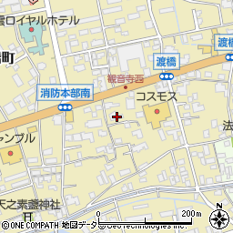 島根県出雲市渡橋町507周辺の地図