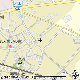 滋賀県米原市村木1173周辺の地図