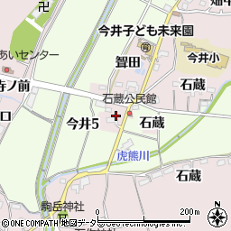 愛知県犬山市今井浅戸周辺の地図