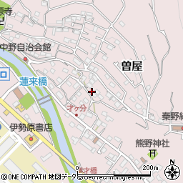 神奈川県秦野市曽屋5631周辺の地図