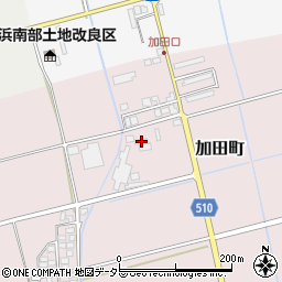 滋賀県長浜市加田町1559周辺の地図