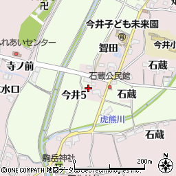 愛知県犬山市今井浅戸174-2周辺の地図