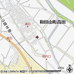 兵庫県朝来市和田山町高田193周辺の地図